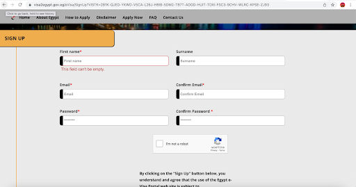 how to get egypt visa