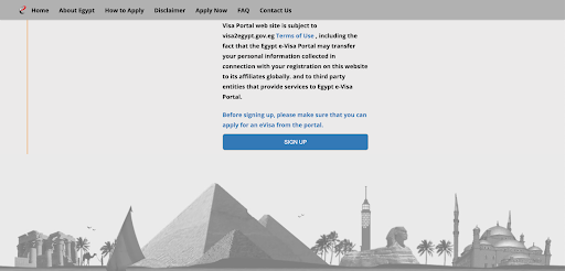 how to get egypt visa