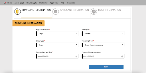 how to get egypt visa